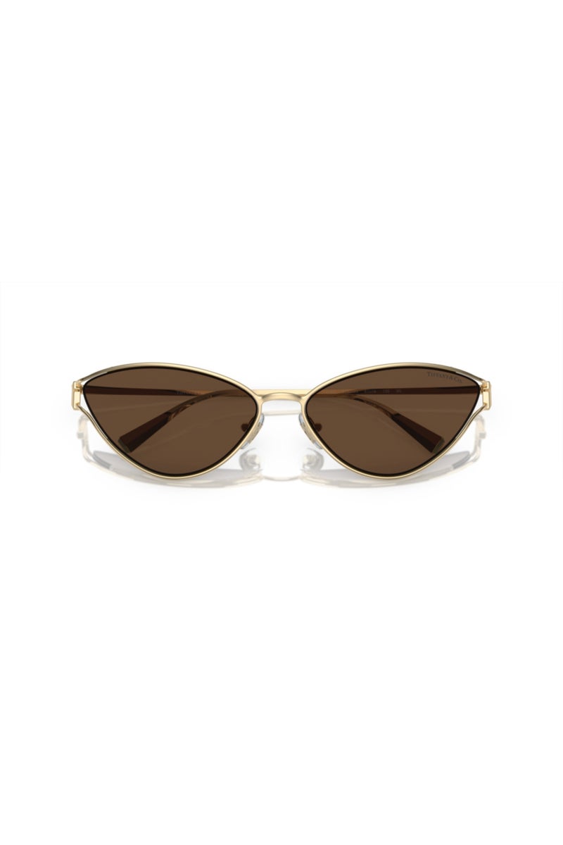 Tiffany Women's Cat's Eye Sunglasses - Pale Gold - 61mm Lens - Image 5
